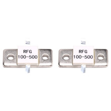 2pcs for RF Resistors RFG100-500 RFG 100-500 500 Watts 100 Ohms 500W 100R Dummy Load Resistor Double PIN