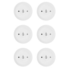 6X Tuya Z2M Water Immersion Sensor Zigbee3.0 Flood Water Leak Detector Alarm Security Water Leak Sensor