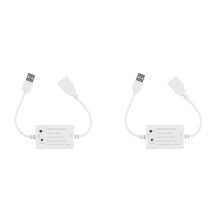 2X Tuya Zigbee USB USB Controller Zigbee Household Appliance Circuit Breaker Module