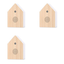 3X Bird Sound Box Bird Singing Speaker with Nature Sounds Animal Noise Machine for Bedroom Living Room Relaxation