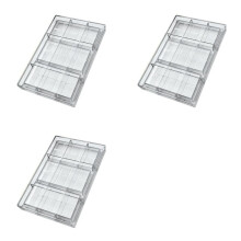 3X Polycarbonate Chocolate Bar Mold for Candy Making, Baking and Candy Snacks,Durable Appliance for Professional Bakery.