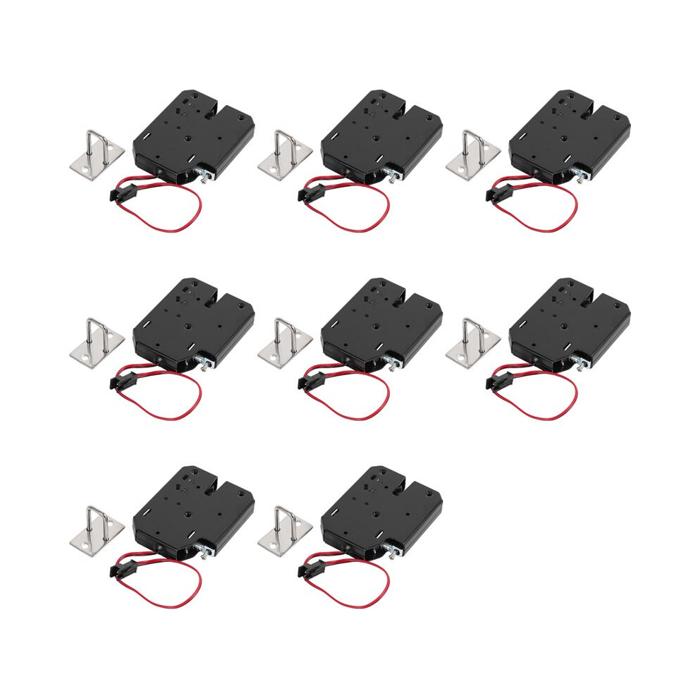 8X 12V 2A Electric Magnetic Lock 150Kg/330Lb Fail Safe Holding Force Electromagnetic Door Access Control 6033427318858