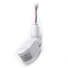 20X LED Light Motion Sensor PIR Infrared Detector Automatic Movement Detector Auto Off Outdoor, 12V White