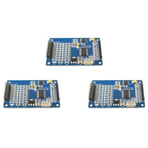 3X ADS1256 24-Bit 8-Channel Adc Ad Module High-Precision Adc Multifunction Acquisition Data Acquisition Card Module