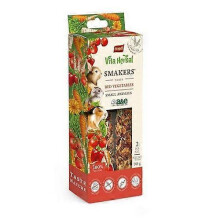 A&E Cage Company Vitapol Vita Herbal Smakers Red Vegetables Small Animal Treat, 2 Count