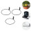 3St Wall Mount Planter Bracket Zwart Voor En 2