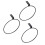 3St Wall Mount Planter Bracket Zwart Voor En 3