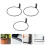 3St Wall Mount Planter Bracket Zwart Voor En 4