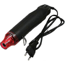 Mini Heat Gun Electric 300w Portable Hot Air Gun for Diy Craft Embossing, Shrink Wrapping Pvc, Drying Paint, Clay, Rubber Stamp, Multi Function Hand-h