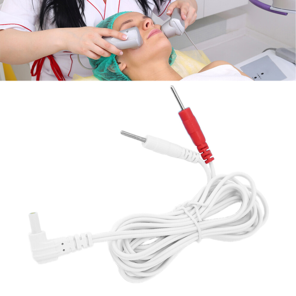 2-in-1 Copper Electrode Lead Wires for TENS & Therapy Machines, 1.8m