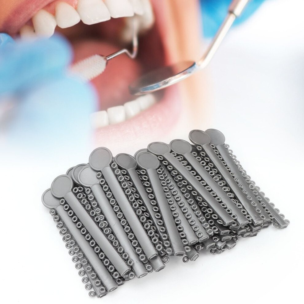40pcs Silicone Orthodontic Ligature Ties High Strength Elastic Dental Braces