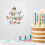 Soft Polyester Birthday Backdrop 13