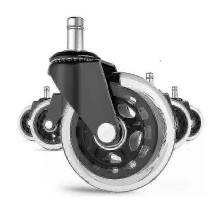 Desk Chair Wheels Rollerblade Caster for Universal Chair Wheel Replacement Supports Up To 650lbs