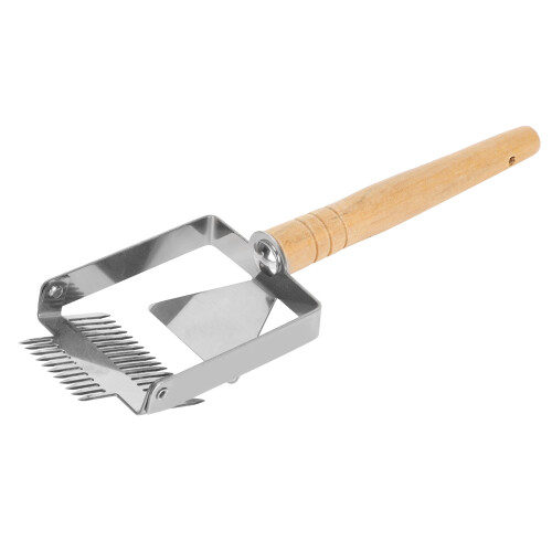 Beehive Honey Scraper Double Head Uncapping Fork Shovel Tool Beekeeping Equipment 2