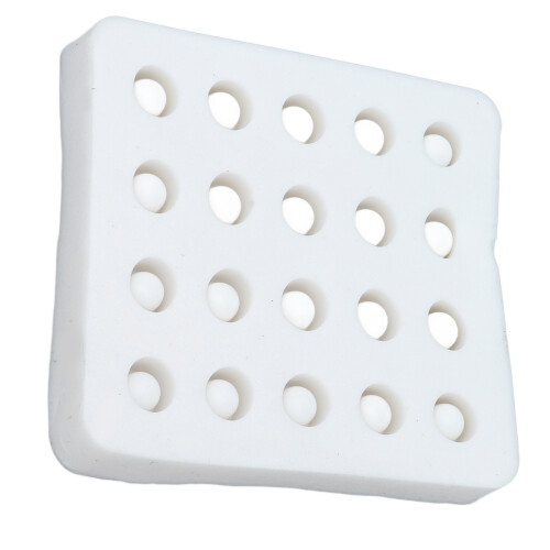 Stampo in silicone per cera d'api, stampo professionale per celle reali artificiali in cera d'api per apicoltura. 2
