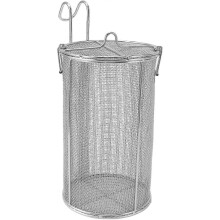 Large Capacity Stainless Steel Spice Seasoning Strainer with Telescopic Handle for Cooking
