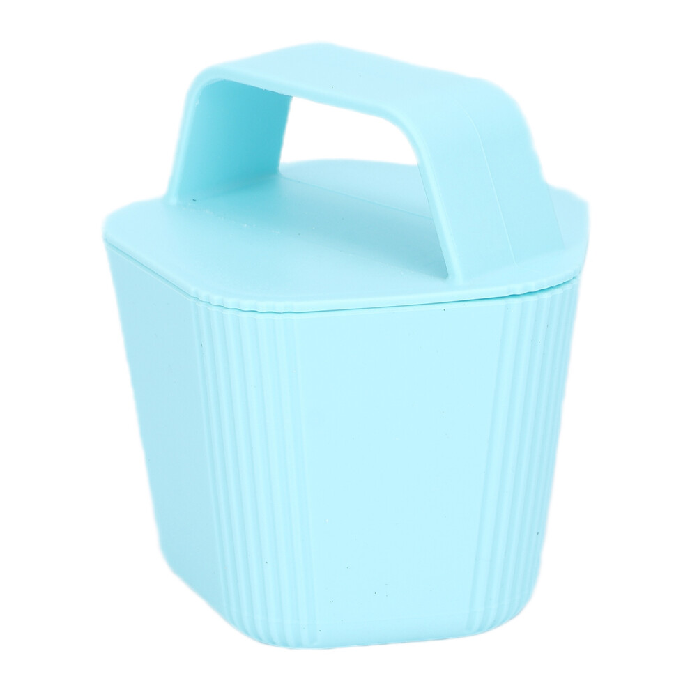 Blue Reusable Silicone Ice Massage Cup For Body Pain Relief Â