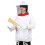 Beekeeping Protective Suit with Scraper Bee Brush Gloves Accessory for Beekeeper Tools 4