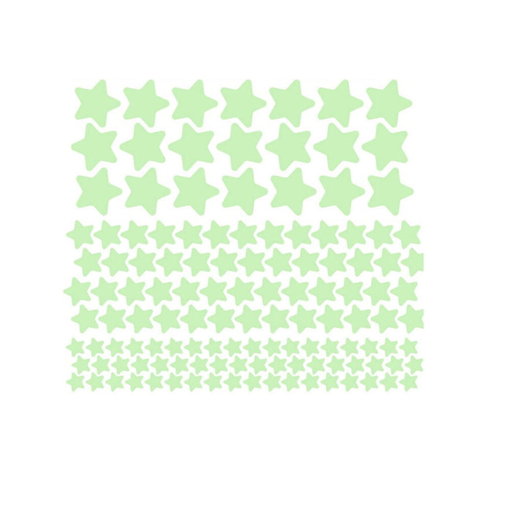 3D Stars Glow In The Luminous Fluorescent Wall Stickers Room Decors For Home Decor Dark
