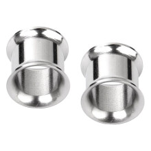 00Gauge 10mm øreplugg-utvidelsesbåre i rustfritt stål