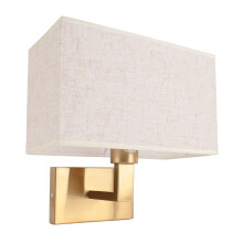 Linen Wall Lamp Stylish Modern Minimalist Style Indoor Night Light Fixture For Bedroom Living Room Corridor Study Nightlight Bedside