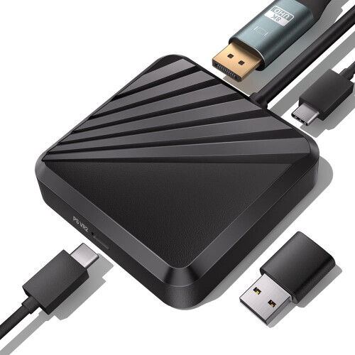 Κιτ προσαρμογέα PSVR2PC με Bluetooth, καλώδιο DP1.4, τροφοδοτικό 15W και επεκτάσιμο