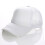 Unisex Baseball Cap Adjustable Mesh Visor White 1