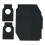 100Pcs Bottle Neck Tags Double Sided Marking Tags for Dining Room Black 1