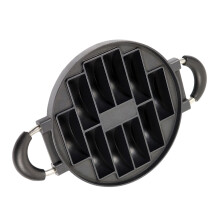 10 Hole Cooking Cake Pans Cast Aluminum Omelettes Pans Nonstick Cooking Pans