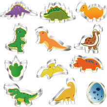 Dinosaur Steel Cookie Cutter Set