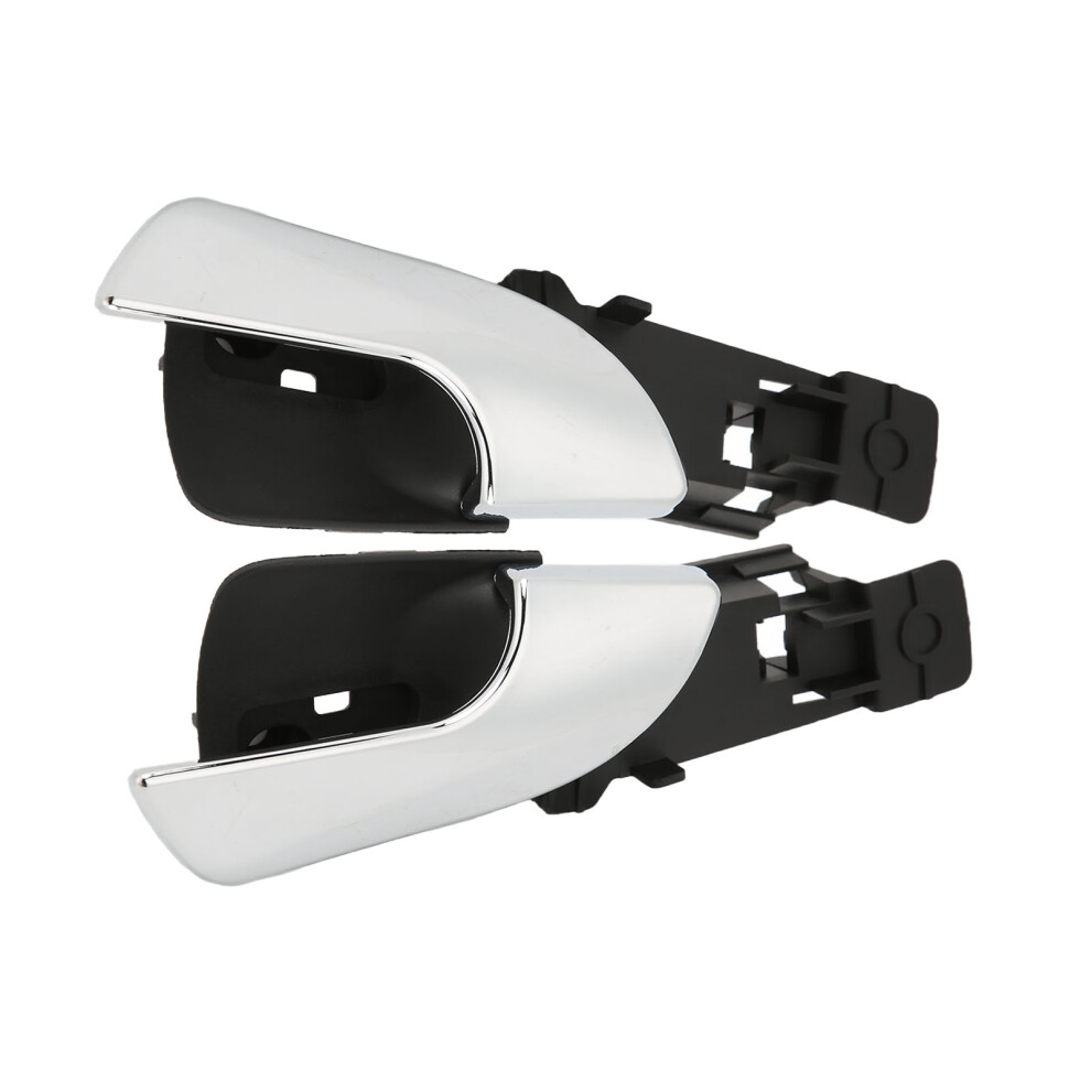 2Pcs Car Interior Door Handles For Alfa Romeo Giulietta 2010Â2020 Silver 7611390688674