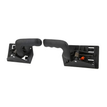 2-Pack Black Car Interior Door Handles for Silverado 1999-2007