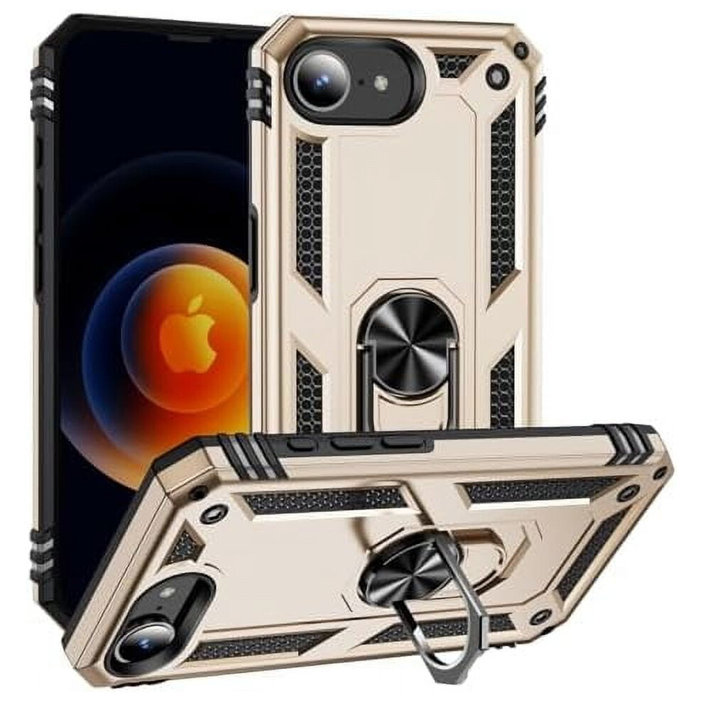 Military-Grade Protective Case Compatible With Iphone 16E Â 360 Shockproof, Rugged Bumper With Kickstand 9028731660882