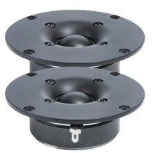 Exceptionell HiFi-domediskant, 4 tum, 8 ohm, max 60 W, 104 mm för 3-vägssystem
