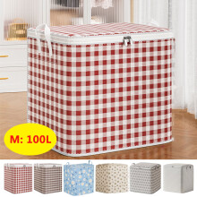 Clearance! Under $5 Storage Bins with Lids, Non-woven Zipper Bags w/ Handles—Oversized for Clothes, Comforters, Pillows