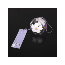Japanese Style Glass Wind Chimes Mobile Windchime Home Garden Hanging Decor Gift