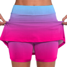 Sommer shorts nederdele til kvinder gradueret mellemhøj talje sportsnederdele badedragt bunden, størrelse S-4XL
