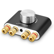 Mini Bluetooth teljesítményerősítő 50W 2, Hi-Fi sztereó digitális erősítő AUX/USB/Bluetooth-szal, vezeték nélküli audio vevőegység