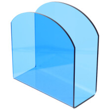 napkin stand Clear Acrylic Napkin Holder Freestanding Tissue Dispenser Blue,5"X4.72"X2.05"