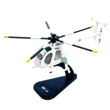 Model śmigłowca US Army MH-6 Little Bird 1: odlewany samolot ze stopu metali w skali 100, 2,8 cala, dekoracja kolekcjonerska, prezent ze stojakiem