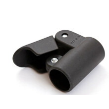 4pcs Adjustable Tent Pole Adapter Sturdy Plastic Tent Rod Connector Outdoor Tent Mounting Clips Canopy Fittings Replacement Connector (22mm to 25mm)