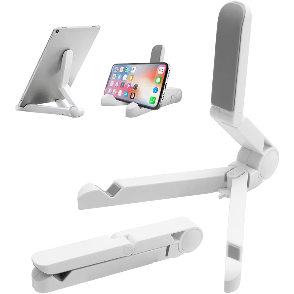 Adjustable Foldable Tablet Stand Compatible With Ipad, Kindle, Phones – Black 9028731662251