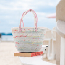 Crochet Bag Women Cotton Rope Fashionable 1 Piece