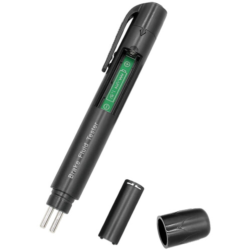 Black Plastic Brake Fluid Tester High Precision No Battery