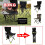 BASSTOP Classic Folding Camp Chairs, with Side Pocket,80KG(176-lb)Capacity,Black 1