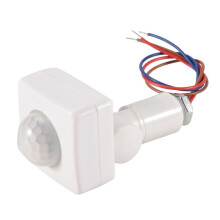 3X Automatic PIR 85-265V Security PIR Infrared Motion Sensor Detector Wall LED Light Outdoor 160 Degrees 10M White