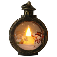 Christmas LED Lights, Candle Lights, Vintage Hanging Lights, Portable Christmas Lamp, Window Decorations for Holiday Spirit