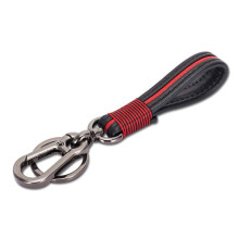Metal Key Chain for Home Use Black Red 1 Piece