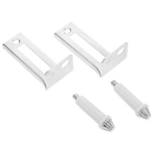 2 Pairs of Top Pivots Bifold Door Hardware Kit Assorted Sliding Closet Door Replacement Part