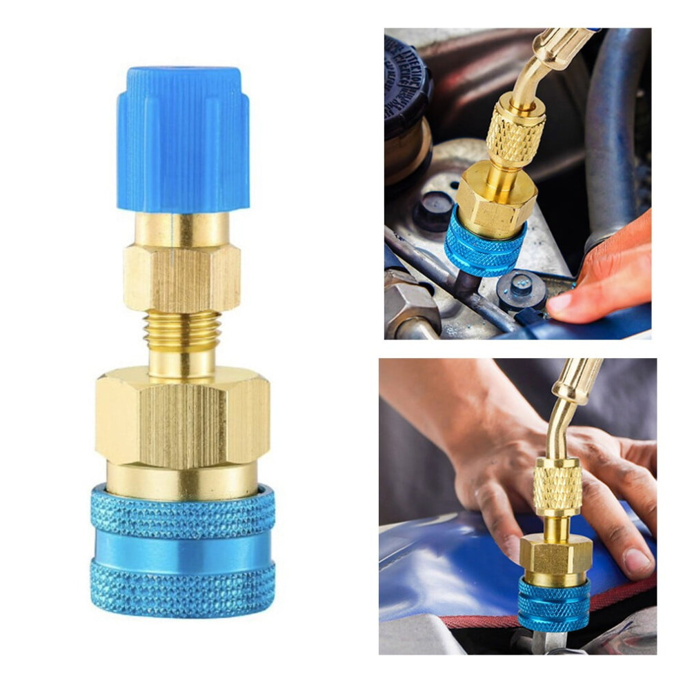 R1234yf To R134a Low Side Quick Coupler Car Air-Conditioning A/C Hose Charging 9028731764412